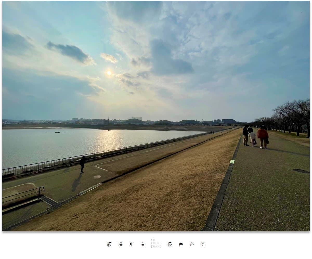 Dam body of Sayamaike Museum