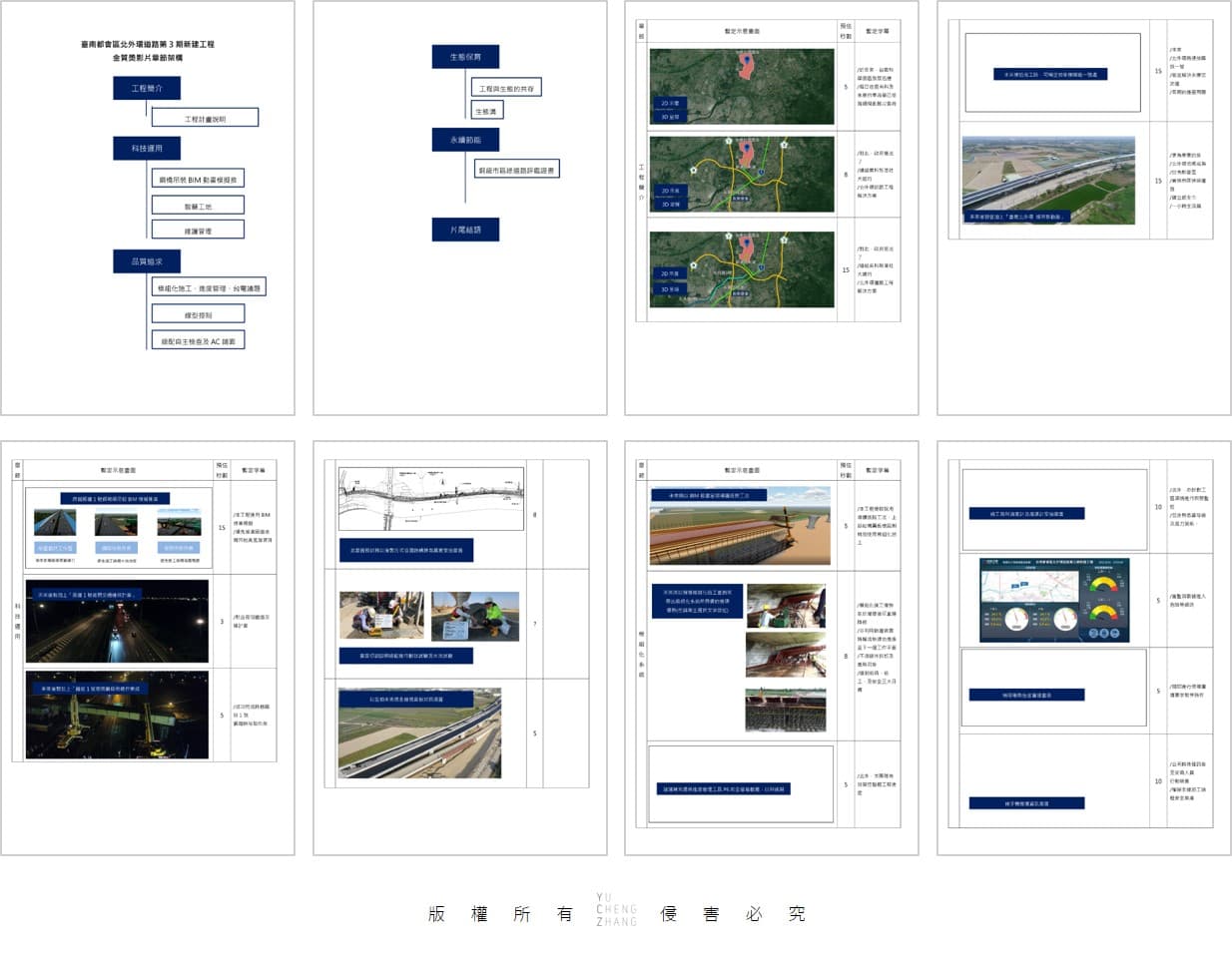 Tainan Bridge story board
